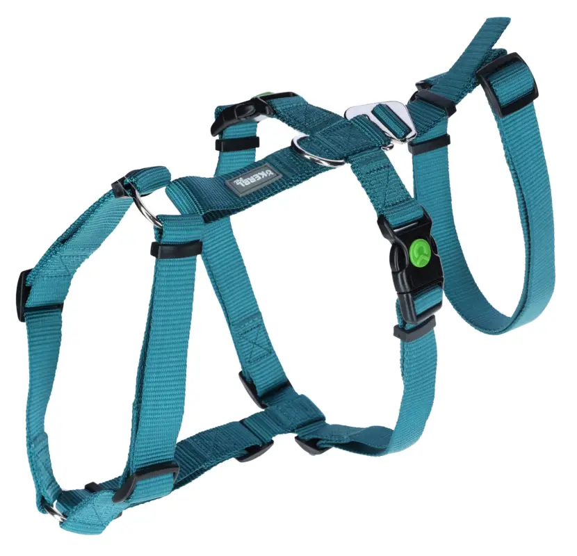 Vente Flash Kerbl – Harnais Antipanique Miami Petrol pour Chiens – 48-70cm/20mm