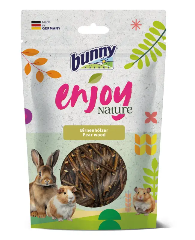 Bunny Nature – Snack Enjoy Nature Bois de poirier – 100g Bon Marché