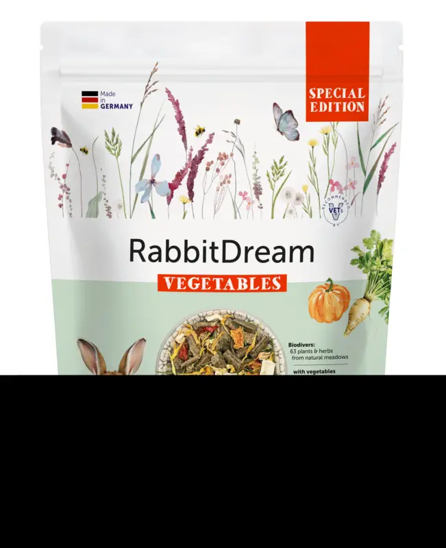 Haute Qualité Bunny Nature – Alimentation Lapin Adulte RabbitDream VEGETABLES – 1,5Kg