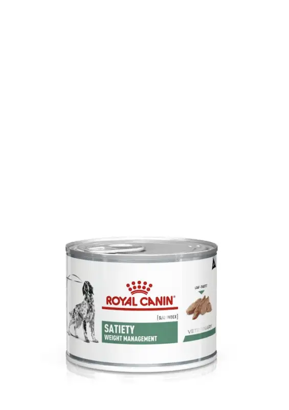 Royal Canin – P&acirc;t&eacute;e Veterinary Satiety Weight Management Pour Chiens – 12x410g Prix Cassé