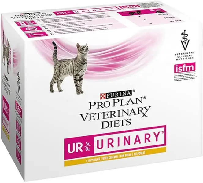 Pro Plan – Sachets Veterinary Diets UR Sr/Ox Urinary Poulet pour Chats – 10x85g Achetez Aujourd&rsquo;hui