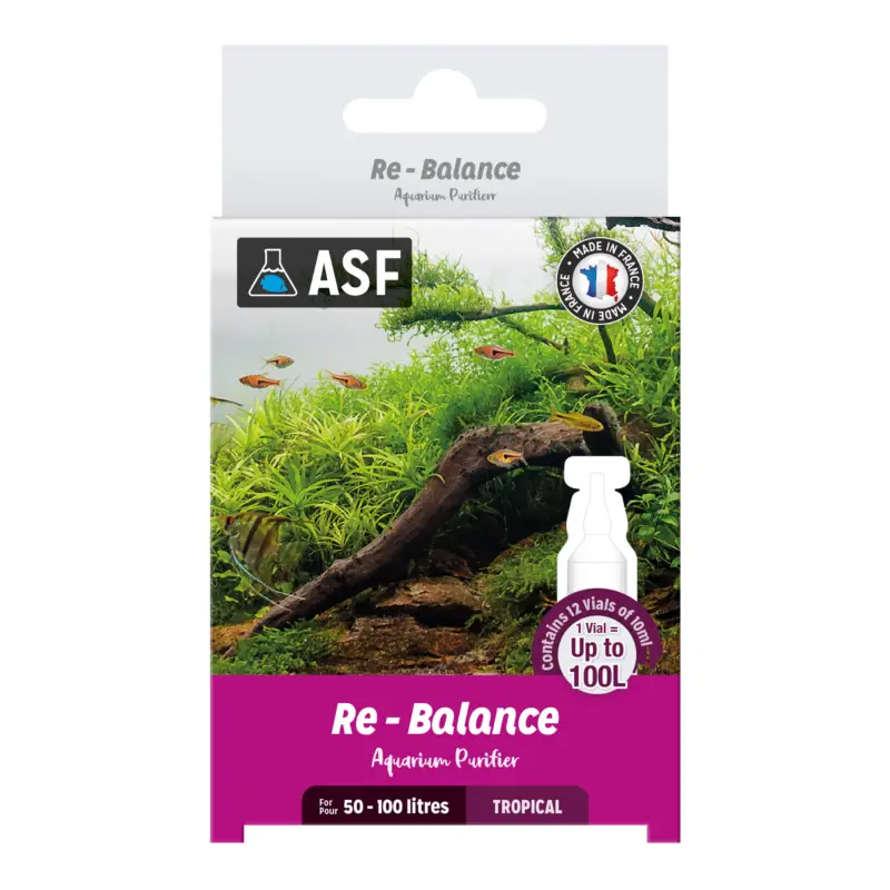Expédition Rapide Aquarium Systems – Solution Re-Balance Tropical Water