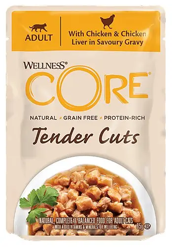 Wellness – Bouch&eacute;es En Sauce Tenders Cuts Au Poulet Pour Chats – 85g Meilleure Vente