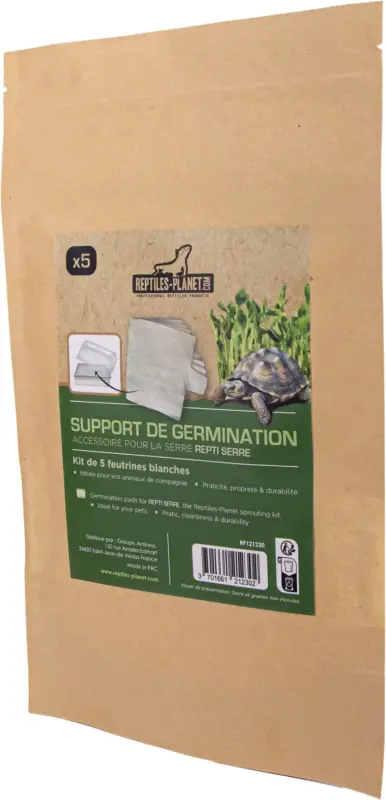 Affaire À Saisir Reptiles Planet – Kit Feutrines Support de Germination Repti Serre pour Reptiles – x5