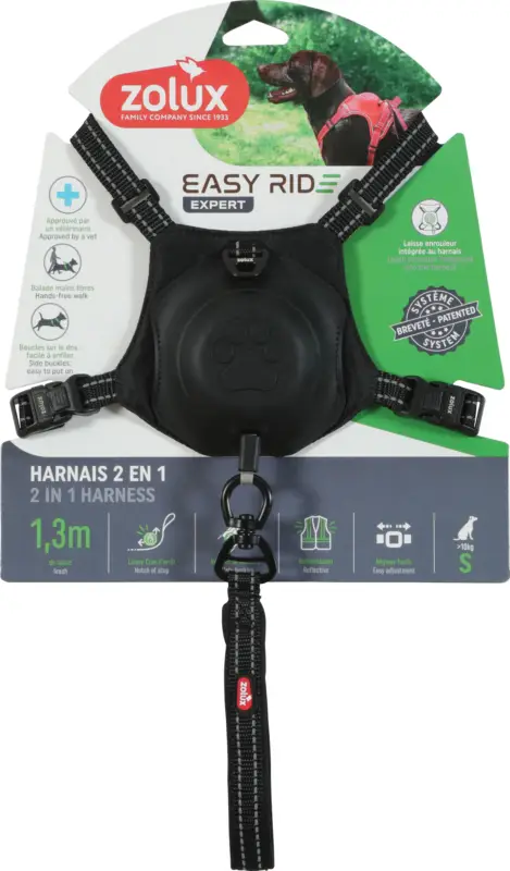 Achetez Aujourd&rsquo;hui Zolux – Harnais Easyride Noir pour Chiens