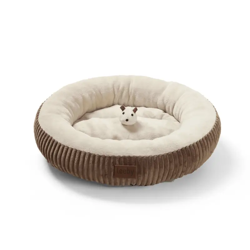 Jusqu&rsquo;à Épuisement Des Stocks Leeby – Donut Premium Marron pour Chat