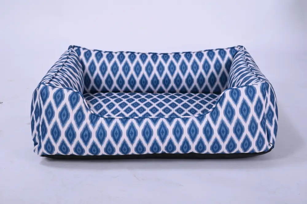 Bon Marché Leeby – Sofa Premium Trait Bleu pour Chien