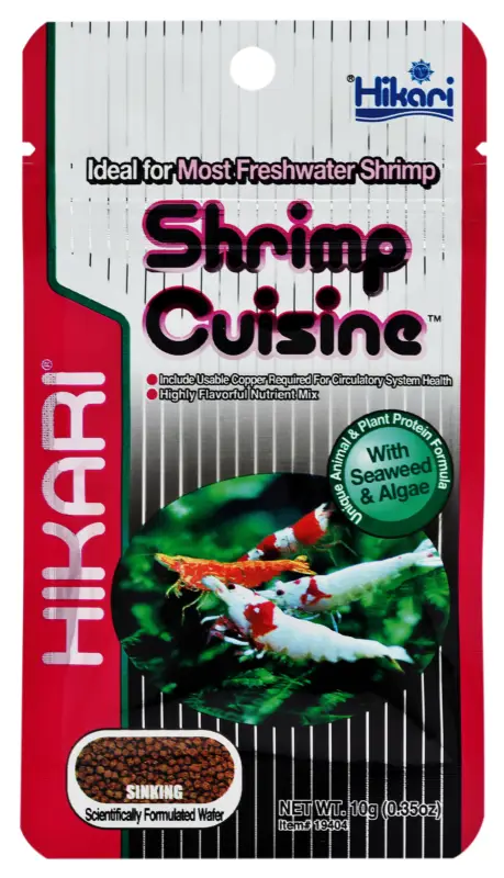 Hikari – Aliment Shrimp Cuisine pour Crevettes – 10g Réduction