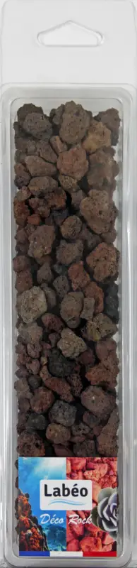 Labeo – D&eacute;co Rock Lave Rouge pour Aquarium et Terrarium – 270g Prix Promo