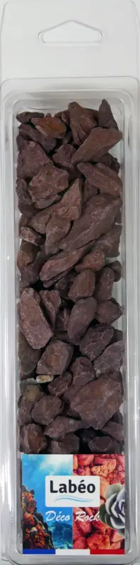 Labeo – Gravier D&eacute;co Rock Rouge pour Aquarium et Terrarium – 375g Haute Qualité