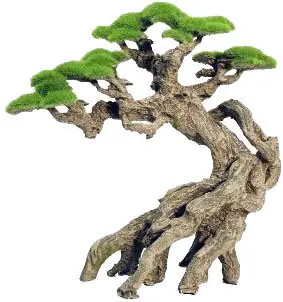 Labeo – Arbre D&eacute;coratif Gusong Left pour Aquarium – 17cm Meilleur Choix