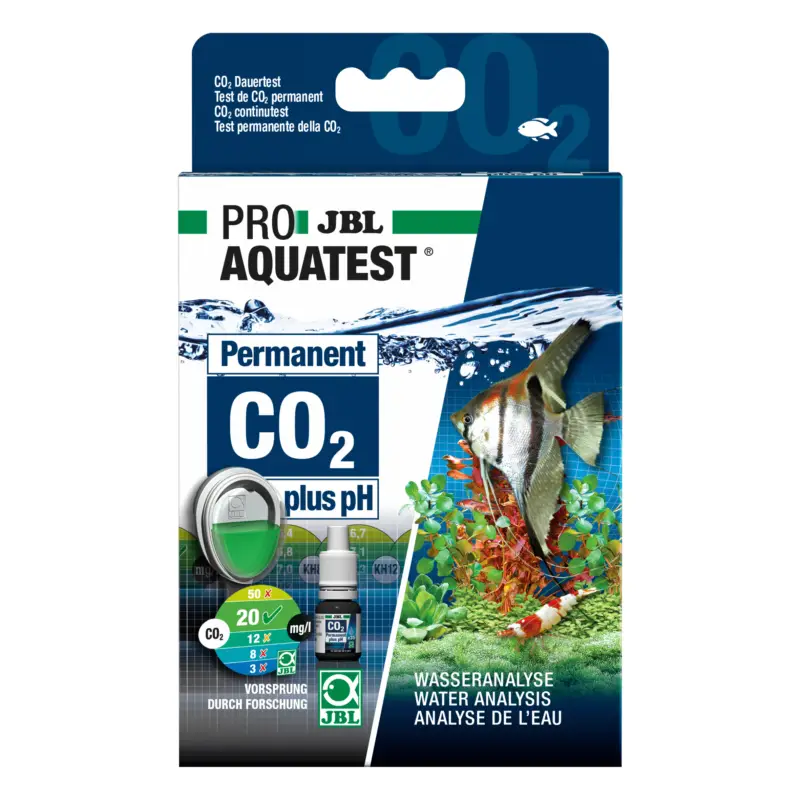 Certifié JBL – Proaquatest CO2-PH Permanent pour Eau Douce – x1