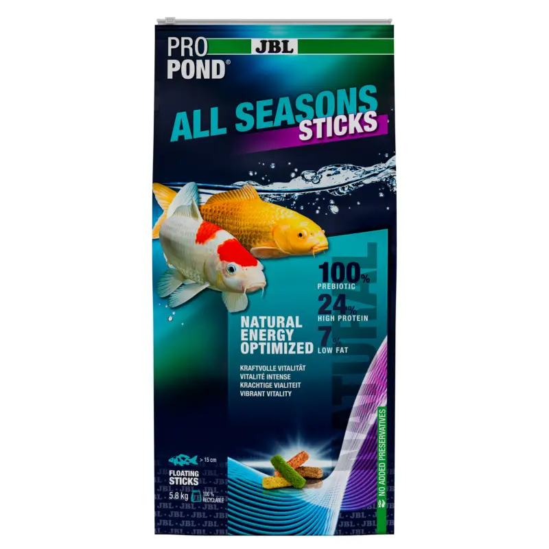 Commander Vite JBL – Aliment en Sticks Propond All Season pour Poissons de Bassins