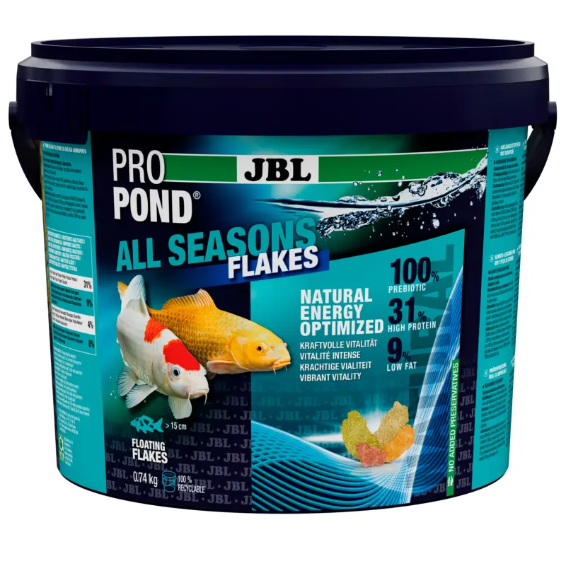 JBL – Aliment en Flocons Propond All Seasons Flakes pour Poissons des Bassins Authentique