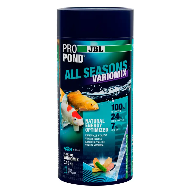 Usine Directe JBL – Aliment Mix Propond All Seasons Variomix pour Poissons des Bassins