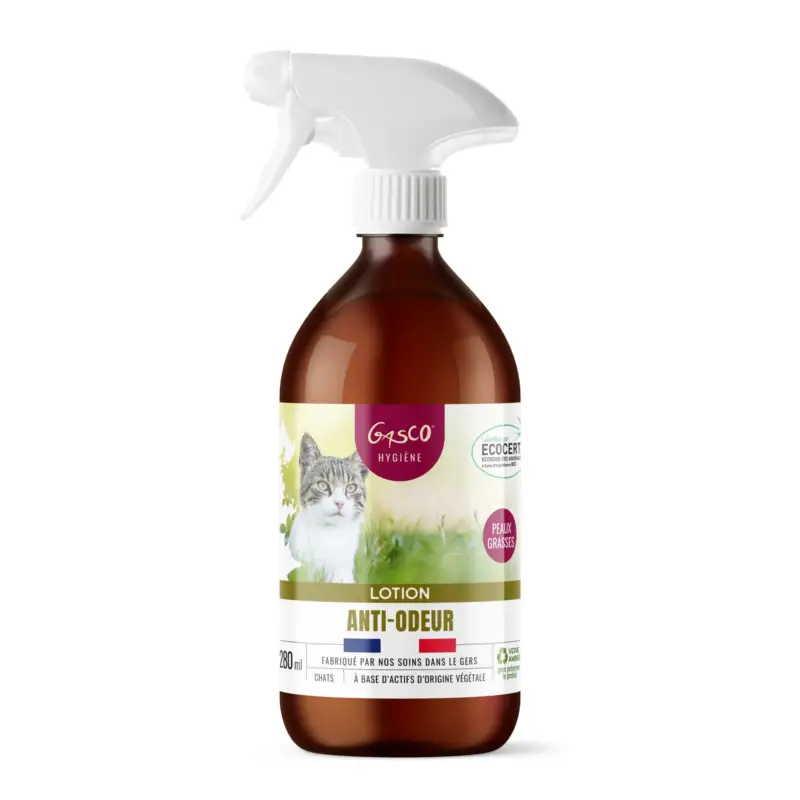 Gasco – Lotion Peau Grasse Pour Chat – 280ml Prix Réduit