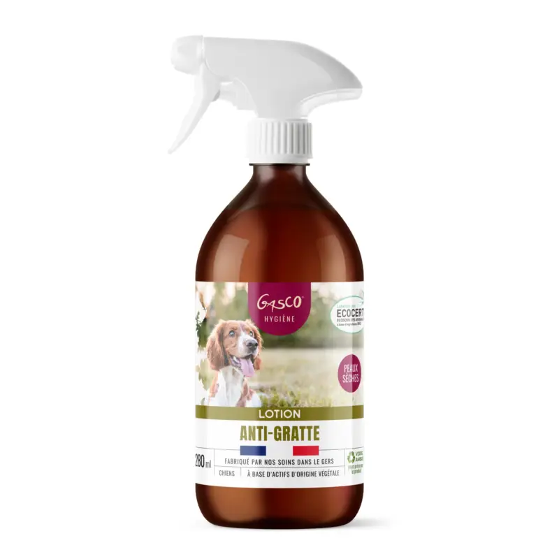 Gasco – Lotion Peau S&egrave;che Pour Chien – 280ml Populaire