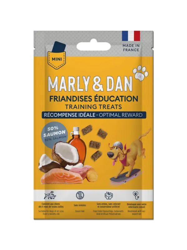 Meilleure Vente Marly & Dan – Friandises Education Training Treats pour Chiens – 20g
