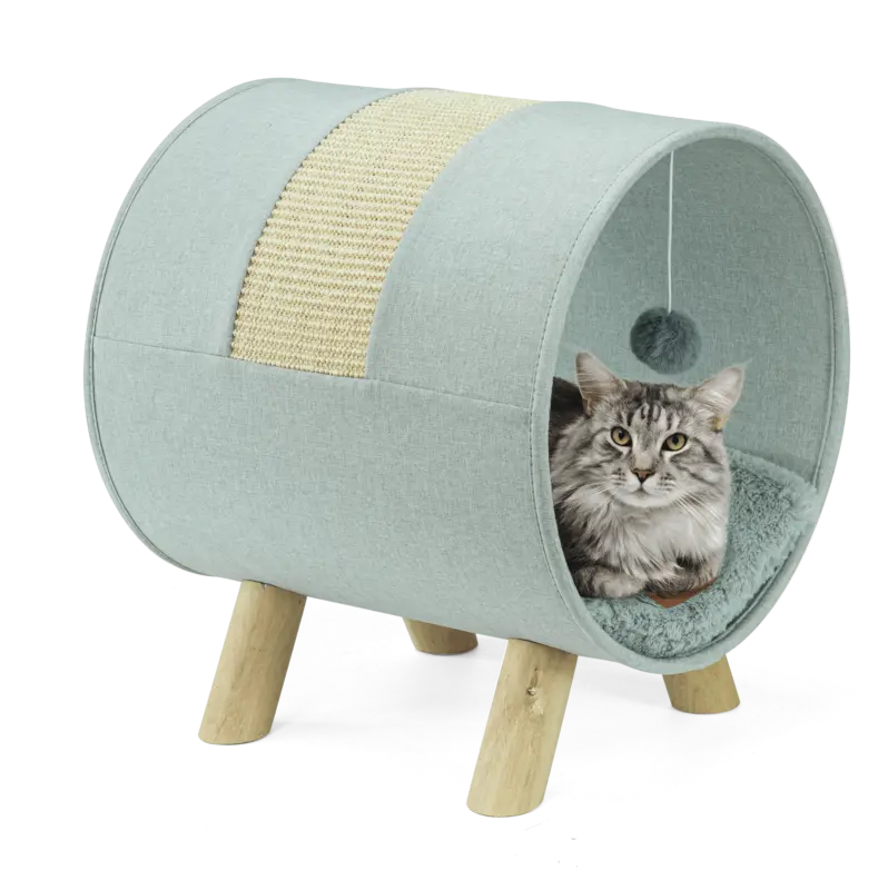 Leeby – Griffoir Couchage Saffira pour Chats – 45x37x39,5cm Seulement Aujourd&rsquo;hui