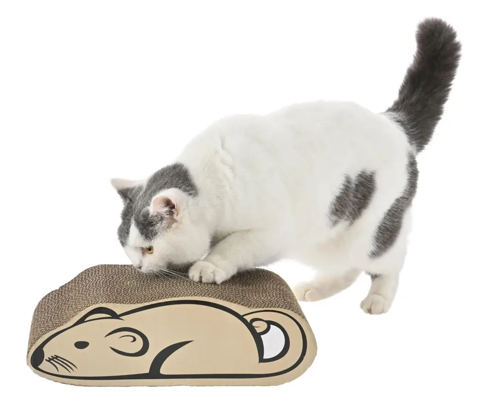 Bon Plan Leeby – Griffoir Funny Souris en Carton pour Chats