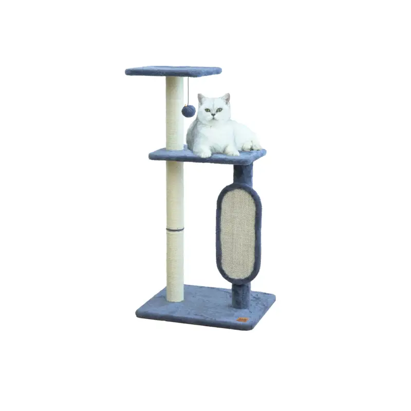 Leeby – Arbre &agrave; Chat Voltaire – 48x40x95cm Achat Immédiat