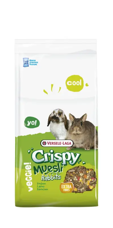 Versele Laga – Aliment Crispy Muesli pour Lapins – 10Kg Expédition Rapide