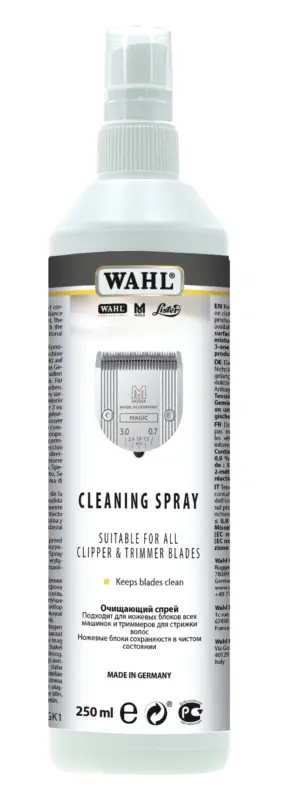 Wahl – Spray Nettoyant pour Tondeuse – 250ml Dernier Modèle