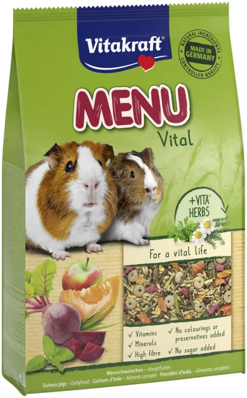 Vitakraft – Menu Vital pour Cochons d'Inde – 5Kg Prix Réduit