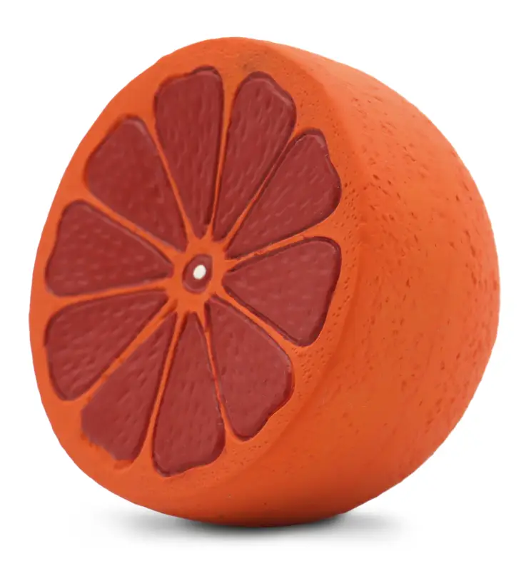 Jusqu&rsquo;à Épuisement Des Stocks Croci – Jouet Veggie Orange Latex pour Chiens – 8cm