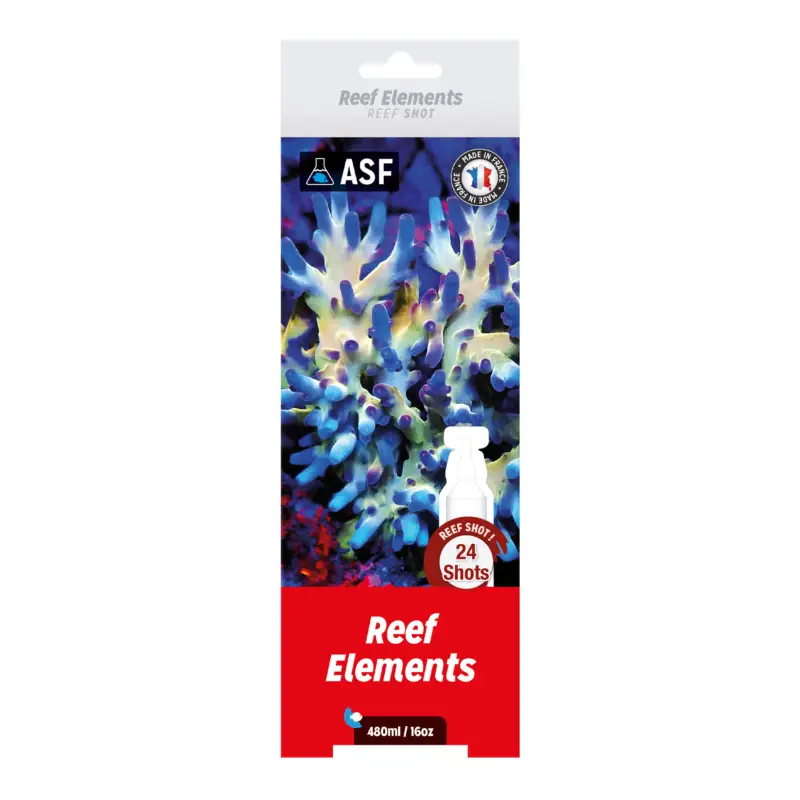 Aquarium Systems – Reef Elements Croissance pour Eau de Mer – 24x20ml Prix Choc