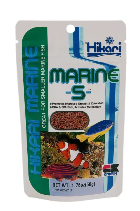 Hikari – Aliment en Granul&eacute;s Marine S pour Poissons – 50g Must-Have