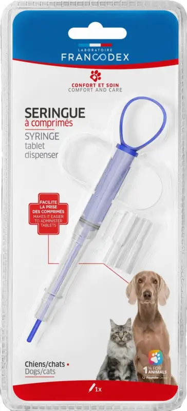 Francodex – Seringue &agrave; Comprim&eacute;s pour Chiens Super Prix