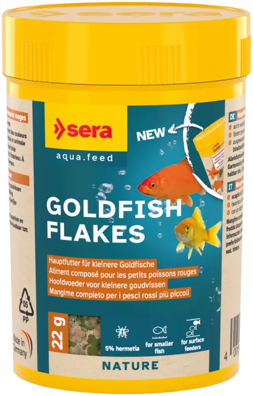 Certifié Sera – Flocons Goldfish Flakes pour Poissons Rouges