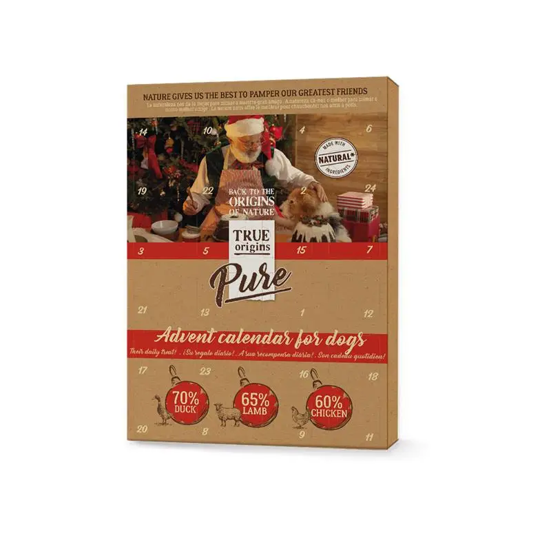 Dernier Modèle True Origins Pure – Calendrier de l'Avent pour Chiens – 70g