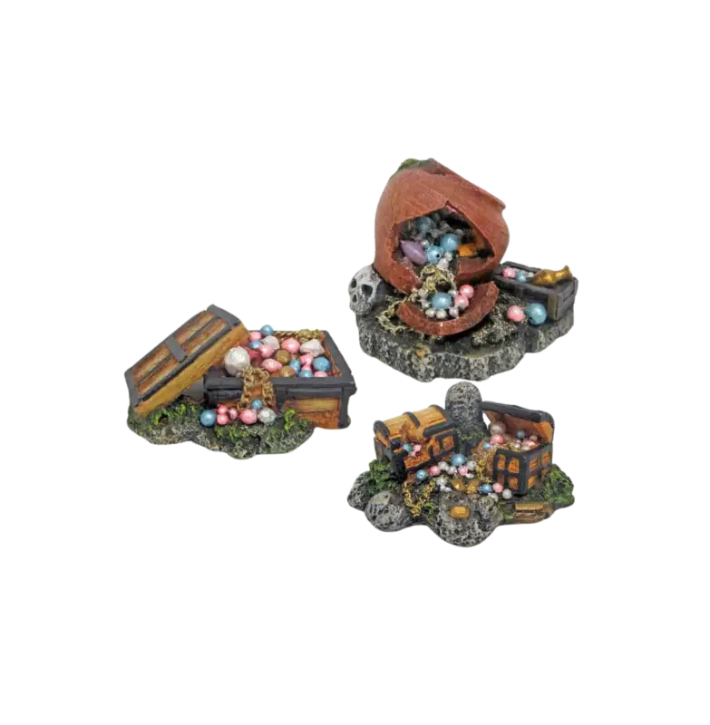 Promotion Saisonnière Amtra – D&eacute;coration Tr&eacute;sor de Pirate Series pour Aquarium