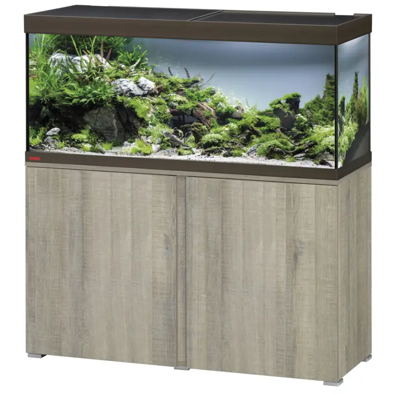 Eheim – Aquarium + Meuble Vivaline Led Ch&ecirc;ne Gris/Bronze Prix Réduit
