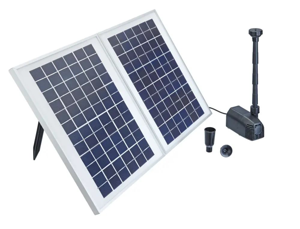 Quantité Limitée Pontec – Pompe &agrave; Jet d'Eau Solaire PondoSolar 1600 Control