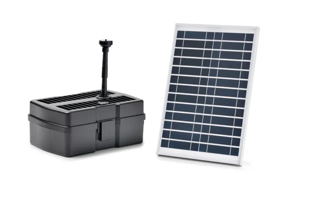 Usine Directe Pontec – Filtre Subaquatique Compact PondoRell 1500 UVC Solar