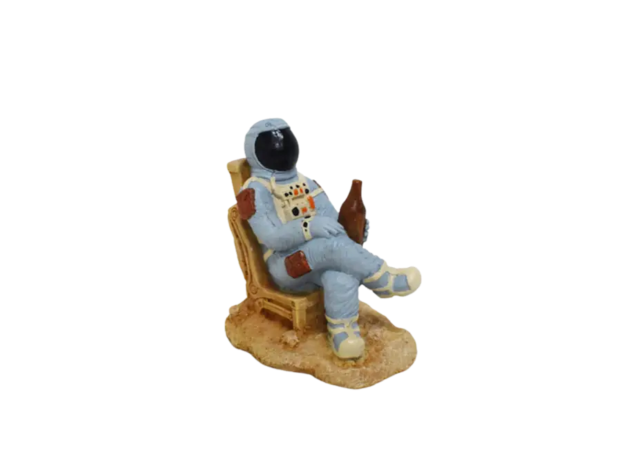Amtra – D&eacute;coration Cosmos Astronaute Boit Bi&egrave;re Vente Flash