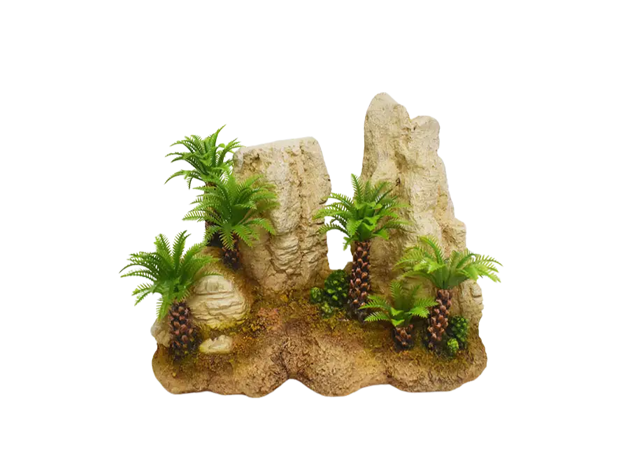 Soldes Amtra – D&eacute;coration Sahara Oasis 3 pour Aquarium