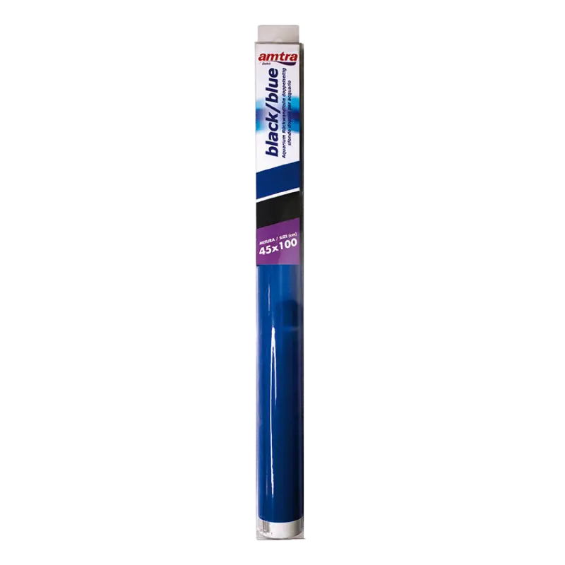 Amtra – Affiche Imprim&eacute;e Double Fond Black Blue pour Aquarium Remise