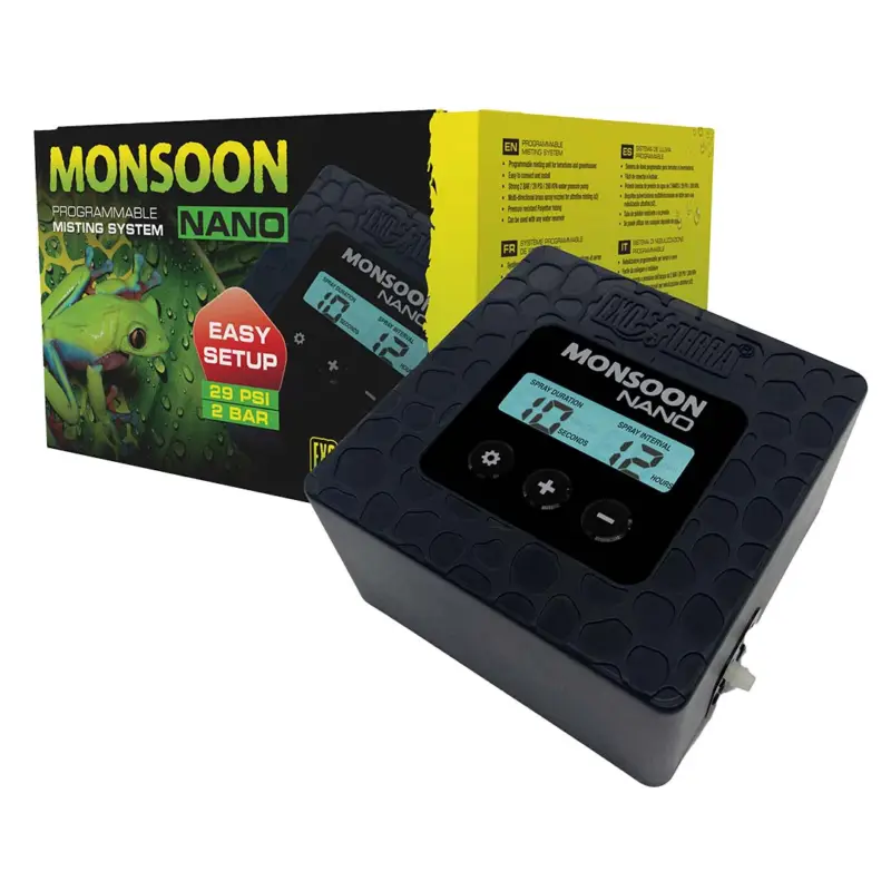 Exo Terra – Syst&egrave;me de Brumisation Monsoon Nano pour Terrarium Offre Exclusive