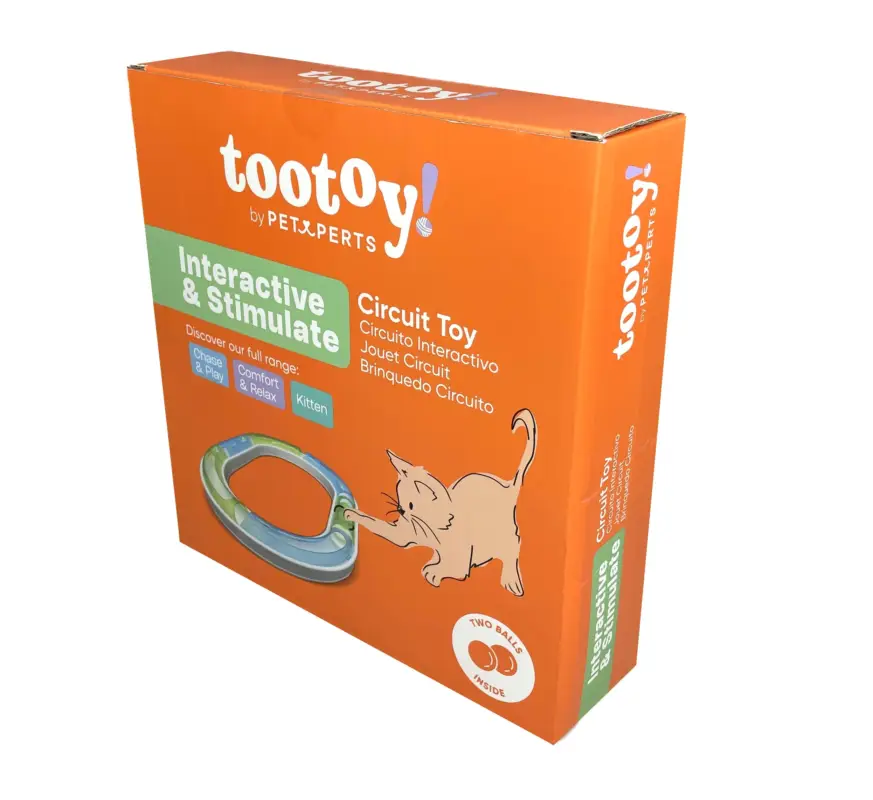 Dernière Chance Tootoy! – Jouet Circuit Int&eacute;ractif avec Deux balles &agrave; l'Int&eacute;rieur