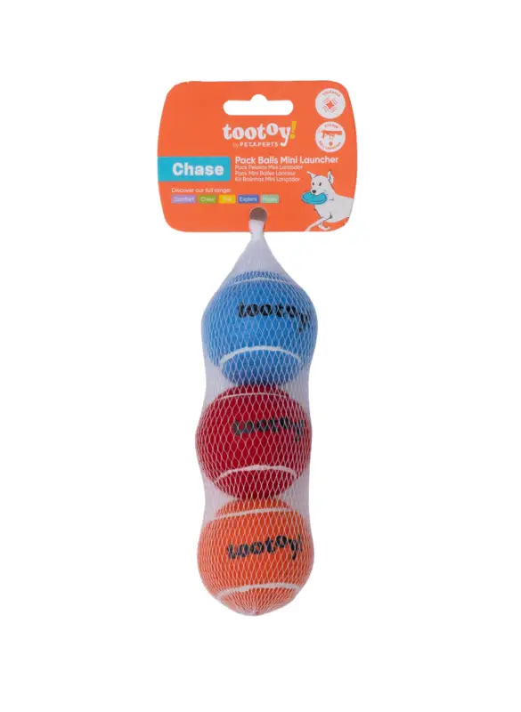 Prix Bas Tootoy – Balles de Tennis pour Chiens – x3