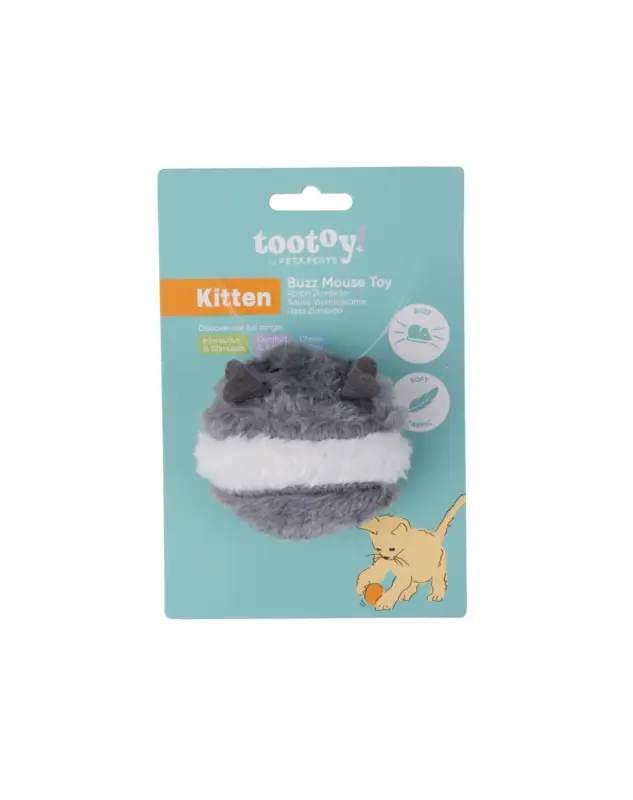 Bon Marché Tootoy! – Jouet Souris Vibrante pour Chats – 8cm