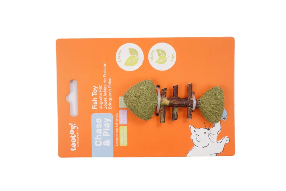 Offre Spéciale Tootoy! – Jouet Poisson Matabi pour Chats – 8,5cm
