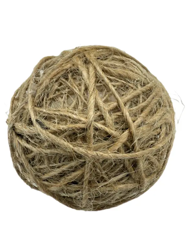 Tootoy! – Balle Chanvre et en Corde pour Chats – 6cm Expédition Rapide