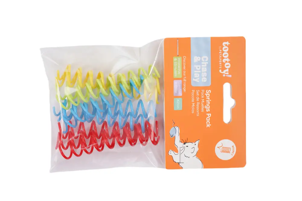 Tootoy! – Jouets Set de Ressorts pour Chats Expédition Rapide