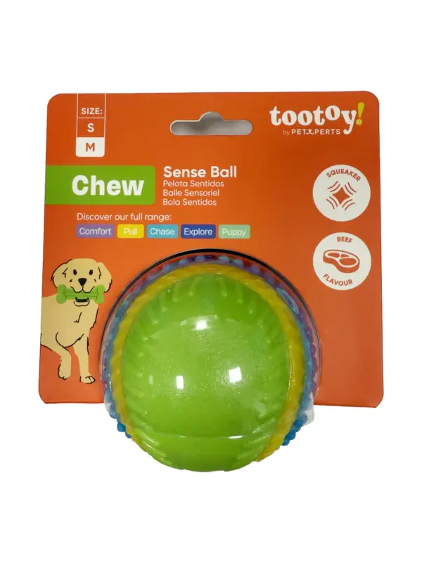 Prix Promo Tootoy! – Balle 5 Sens B&oelig;uf pour Chiens
