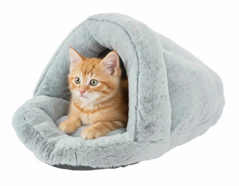 Leeby – Chausson Cachette pour Chats – Gris Seulement Aujourd&rsquo;hui